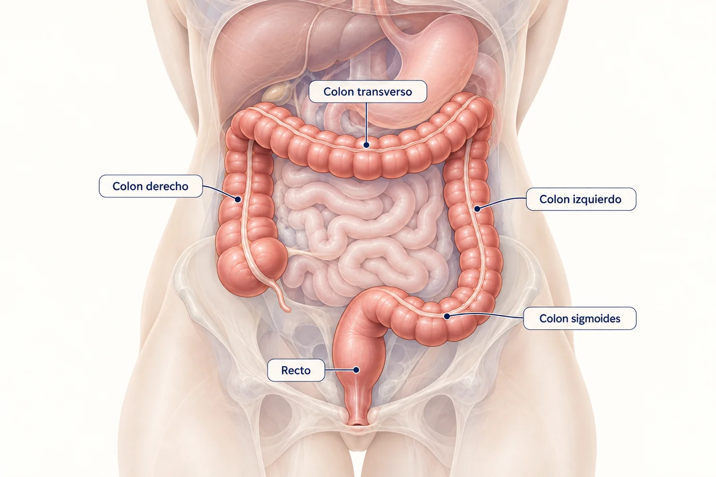 Anatomía del colon